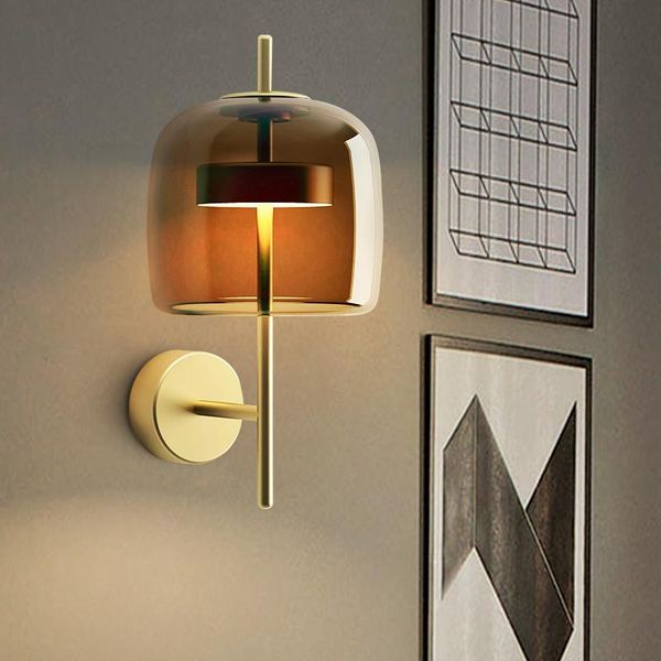 led wall lamp postmodern glass wall lamps for living room bedroom study nordic loft decor home bedside gold light fixtures
led wall lamp postmodern glass wall lamps for living room bedroom study nordic loft decor home bedside gold light fixtures