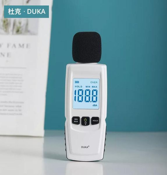 smart home control duka high precision decibel meter 30-30db maximum backlight display reading keeps automatic shutdown noise sensor
smart home control duka high precision decibel meter 30-30db maximum backlight display reading keeps automatic shutdown noise sensor