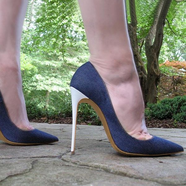 dress shoes moraima snc 2021 est denim blue high heel for woman pointed toe thin heels pumps 12cm stiletto, Black
dress shoes moraima snc 2021 est denim blue high heel for woman pointed toe thin heels pumps 12cm stiletto, Black