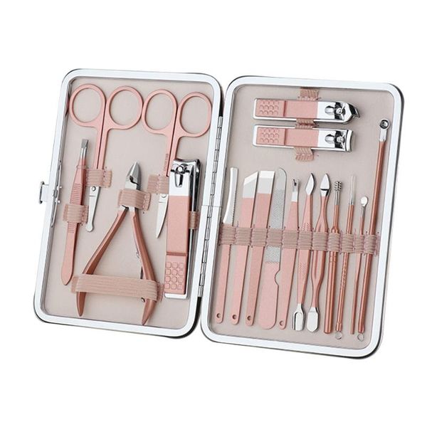 nail art kits rose gold manicure set cuticle pusher clipper scissor tweezer picker pedicure knife stainless steel tools
nail art kits rose gold manicure set cuticle pusher clipper scissor tweezer picker pedicure knife stainless steel tools