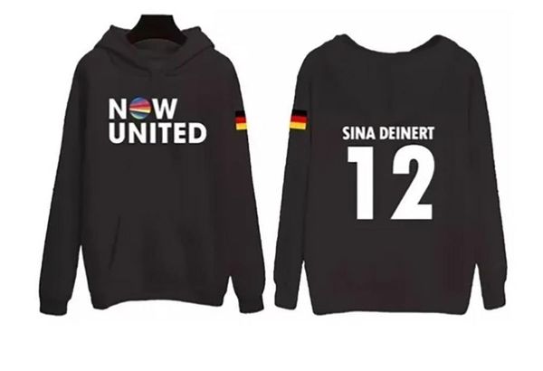 2021 now united hoodie sweatshirts men women germany sina deinert 12 pullover harajuku tracksui, Black
2021 now united hoodie sweatshirts men women germany sina deinert 12 pullover harajuku tracksui, Black