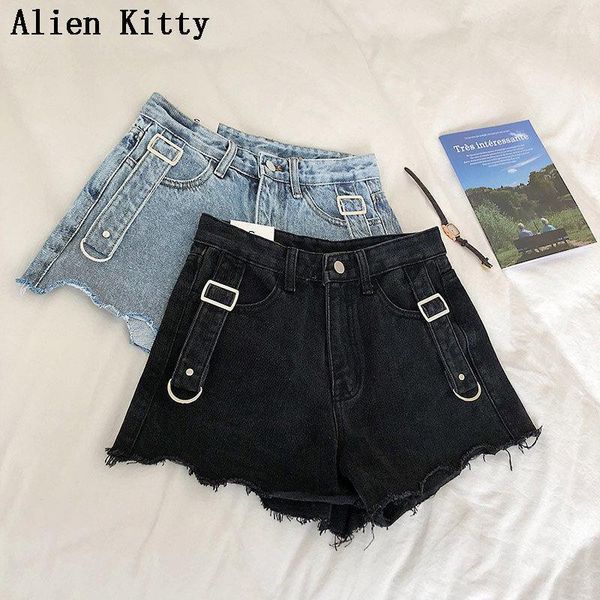 alien kitty stylish loose irregular female casual solid fresh simple ladies 2021 summer fashion shorts plus size women's, White;black
alien kitty stylish loose irregular female casual solid fresh simple ladies 2021 summer fashion shorts plus size women's, White;black