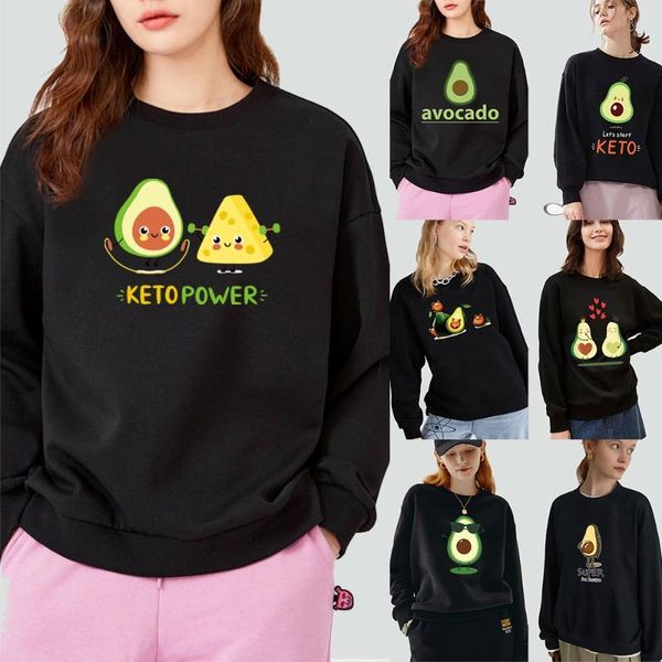 women's hoodies & sweatshirts long sleeve sweatshirt warm casual pullover avocado print pattern series o-neck fall fashion black hoodie
women's hoodies & sweatshirts long sleeve sweatshirt warm casual pullover avocado print pattern series o-neck fall fashion black hoodie