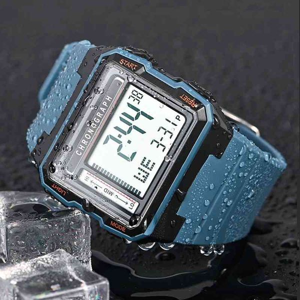 synoke men sport mlitary watch 5atm waterproof japanese movement electronic count sports es bracelet alarm clock