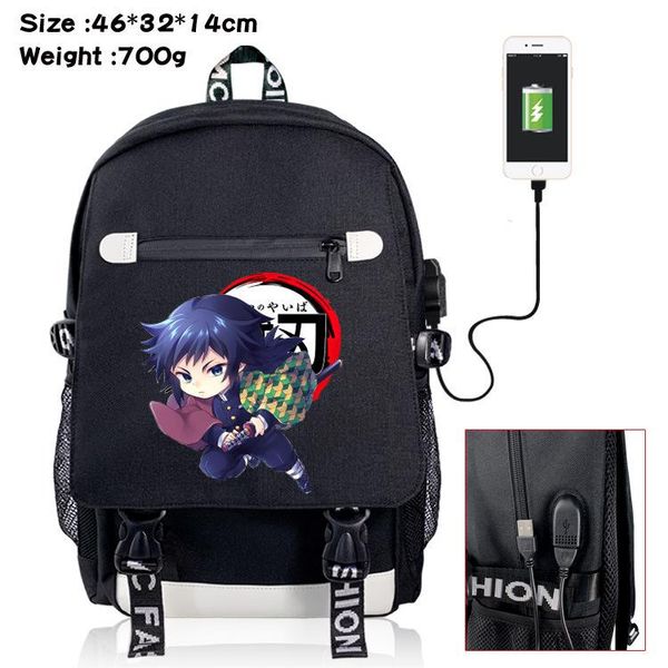 backpack demon slayer cartoon kimetsu no yaiba usb port school bags lapshoulder bag cosplay travel rucksack
backpack demon slayer cartoon kimetsu no yaiba usb port school bags lapshoulder bag cosplay travel rucksack