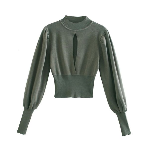 short new green turtleneck knitted women 2021 opening puff long sleeve crop sweater female warm tunic knit eim3 8p81, White;black
short new green turtleneck knitted women 2021 opening puff long sleeve crop sweater female warm tunic knit eim3 8p81, White;black