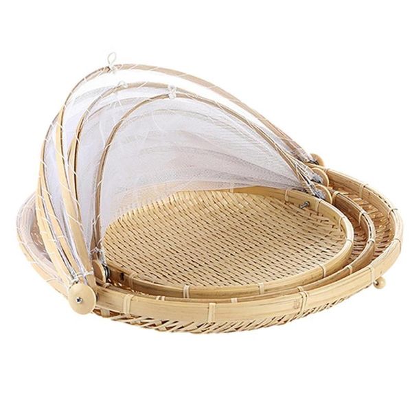 storage baskets bread basket with gauze natural hand-woven dustpan mesh cover bug-proof fruits picnic organizer
storage baskets bread basket with gauze natural hand-woven dustpan mesh cover bug-proof fruits picnic organizer
