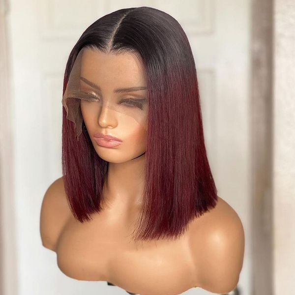 korte bob 13x4 lace front pruik 1b 99j rechte bordeaux menselijk haar pruik braziliaanse remy ombre wijn rood 180% pre geplukt voor vrouwen, Golden;white
korte bob 13x4 lace front pruik 1b 99j rechte bordeaux menselijk haar pruik braziliaanse remy ombre wijn rood 180% pre geplukt voor vrouwen, Golden;white
