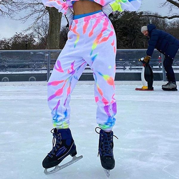 women's pants & capris nclagen 2021 high waist casual joggers woman pant colorful tie dye women sudadera streetwear sweatpants harem tr, Black;white
women's pants & capris nclagen 2021 high waist casual joggers woman pant colorful tie dye women sudadera streetwear sweatpants harem tr, Black;white