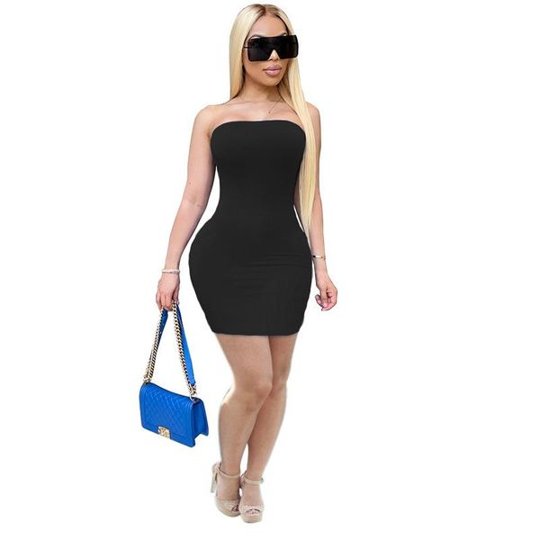 casual dresses women bodycon dress 2021 summer sleeveless off the shoulder strapless short female solid skinny party, Black;gray
casual dresses women bodycon dress 2021 summer sleeveless off the shoulder strapless short female solid skinny party, Black;gray