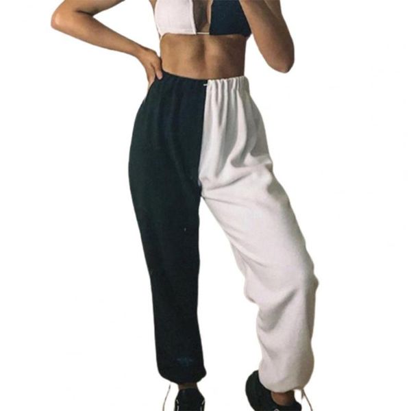 running pants sports trousers pure color high waist track casual sweatpants trendy women, Black;blue
running pants sports trousers pure color high waist track casual sweatpants trendy women, Black;blue