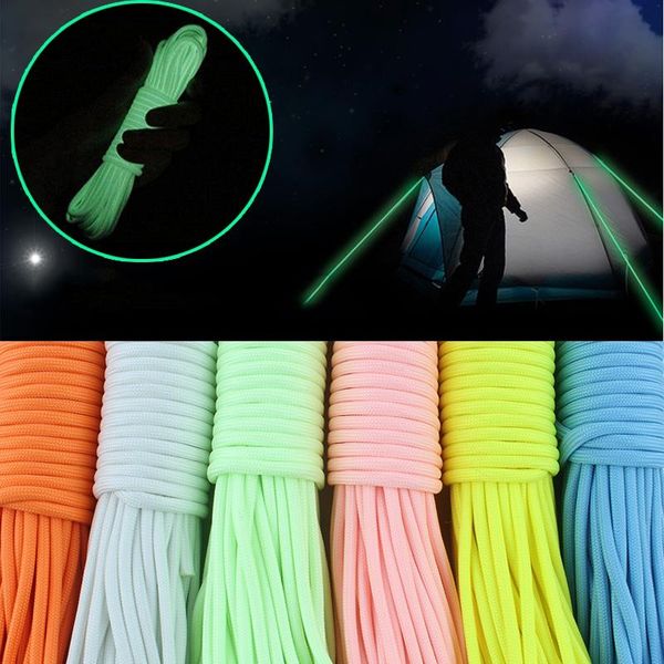 31m glow in the dark reflective paracord 9 strands 5 colors available survival parachute cord camping equipment
31m glow in the dark reflective paracord 9 strands 5 colors available survival parachute cord camping equipment