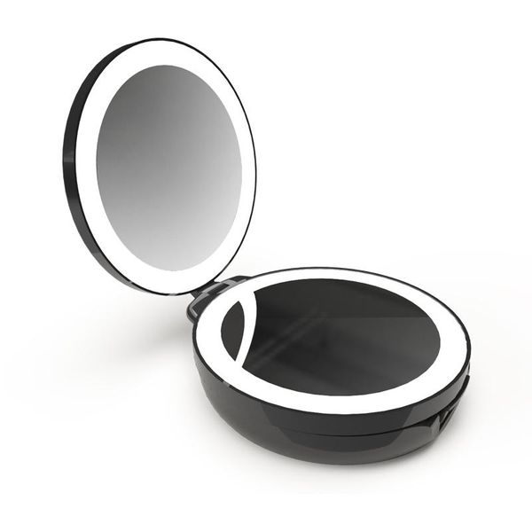 compact mirrors mini led makeup mirror 1x/5x magnifing hand held folding small portable pocket with battery or usb charging cable
compact mirrors mini led makeup mirror 1x/5x magnifing hand held folding small portable pocket with battery or usb charging cable