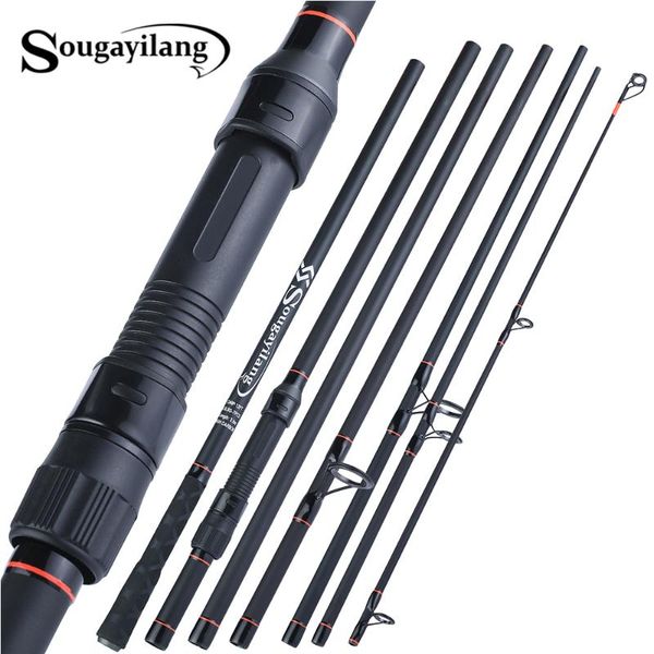 sougayilang new carp rod portable 6/7 section rod 3m 3.6m ultralight weight carbon fiber spinning carp fish
sougayilang new carp rod portable 6/7 section rod 3m 3.6m ultralight weight carbon fiber spinning carp fish