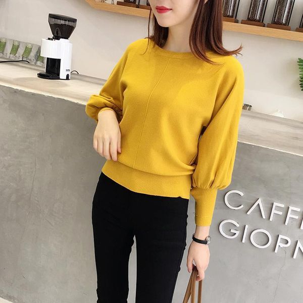 women 2021 spring autumn knitted sweaters female casual loose sweater pullovers new long sleeve o-neck knitwear jumper a75804wr, White;black
women 2021 spring autumn knitted sweaters female casual loose sweater pullovers new long sleeve o-neck knitwear jumper a75804wr, White;black