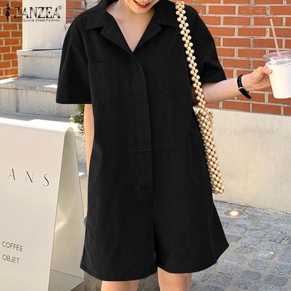 2021 new fashion suspenders women casual sleeve rompers zanzea summer short jumpsuits solid lapel neck playsuits loose bib overalls igmg, Black;white
2021 new fashion suspenders women casual sleeve rompers zanzea summer short jumpsuits solid lapel neck playsuits loose bib overalls igmg, Black;white