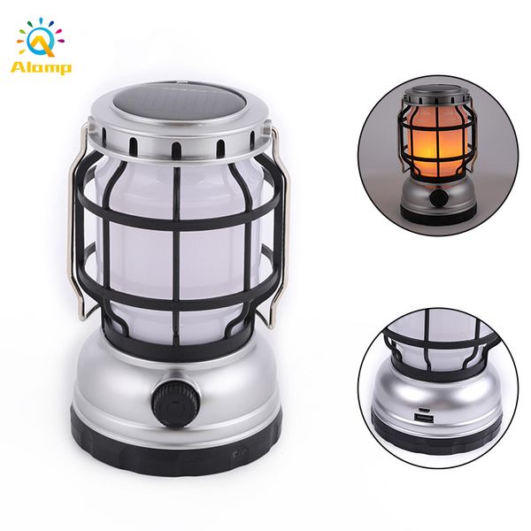 solar lantern lamp flame flickering camping light waterproof outdoor hanging lights for garden patio yard with usb cable
solar lantern lamp flame flickering camping light waterproof outdoor hanging lights for garden patio yard with usb cable
