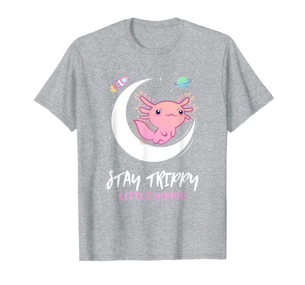 axolotl stay trippy little hippie - cute kawaii mexican sala t-shirt, White;black
axolotl stay trippy little hippie - cute kawaii mexican sala t-shirt, White;black