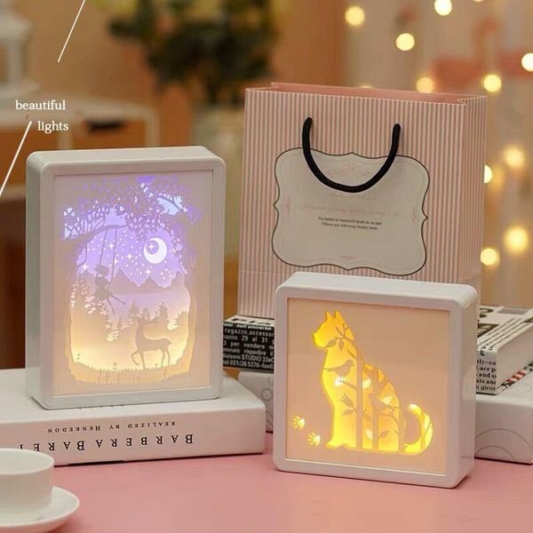 night lights creative simple 3d paper carving light lamp led home bedroom bedside art artistic atmosphere carved decor gift
night lights creative simple 3d paper carving light lamp led home bedroom bedside art artistic atmosphere carved decor gift