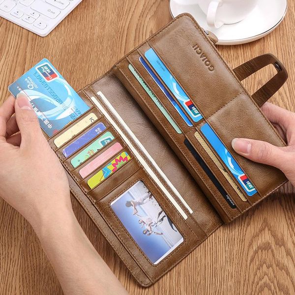 wallets 2021 men wallet with zipper buckle long retro hand phone bag multi-card position solid color coin purse, Red;black
wallets 2021 men wallet with zipper buckle long retro hand phone bag multi-card position solid color coin purse, Red;black