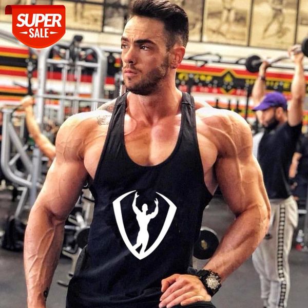 2019 new mens tank cotton gyms bodybuilding stringer vest fitness shirt men sleeveless workout clothing ropa hombre #5j6r, White;black
2019 new mens tank cotton gyms bodybuilding stringer vest fitness shirt men sleeveless workout clothing ropa hombre #5j6r, White;black