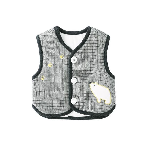 waistcoat pureborn toddler baby outerwear autumn winter coat vest jacket classic plaid cartoon thick quilted cotton lined, Camo
waistcoat pureborn toddler baby outerwear autumn winter coat vest jacket classic plaid cartoon thick quilted cotton lined, Camo