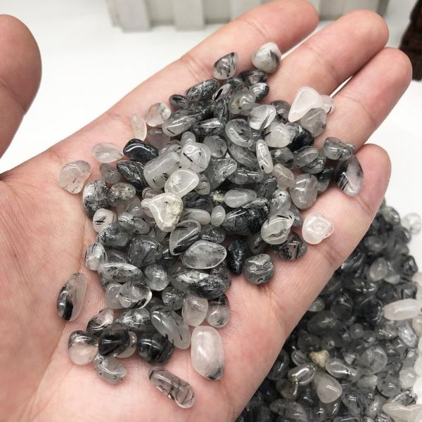 200g natural gravel black hair crystal jardin home decor irregularly aquarium healing energy
200g natural gravel black hair crystal jardin home decor irregularly aquarium healing energy