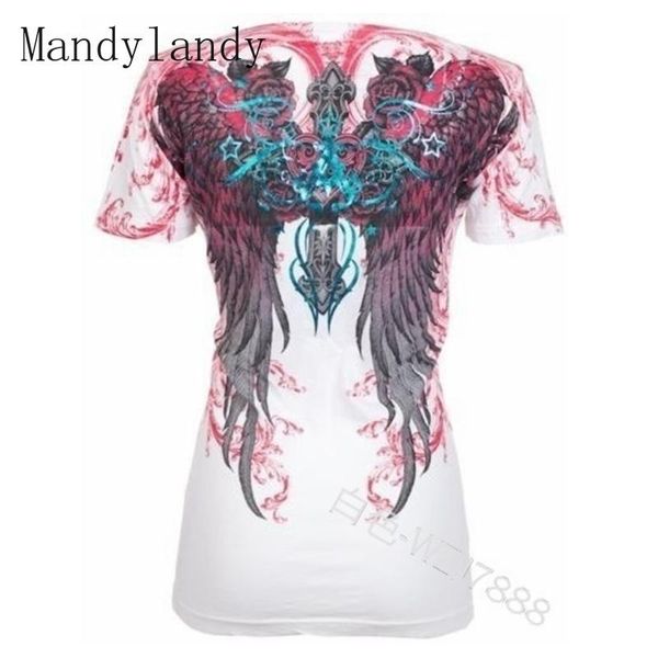 women's t-shirt mandylandy summer fashion o-neck short sleeves casual printed slim fit pullover, White
women's t-shirt mandylandy summer fashion o-neck short sleeves casual printed slim fit pullover, White