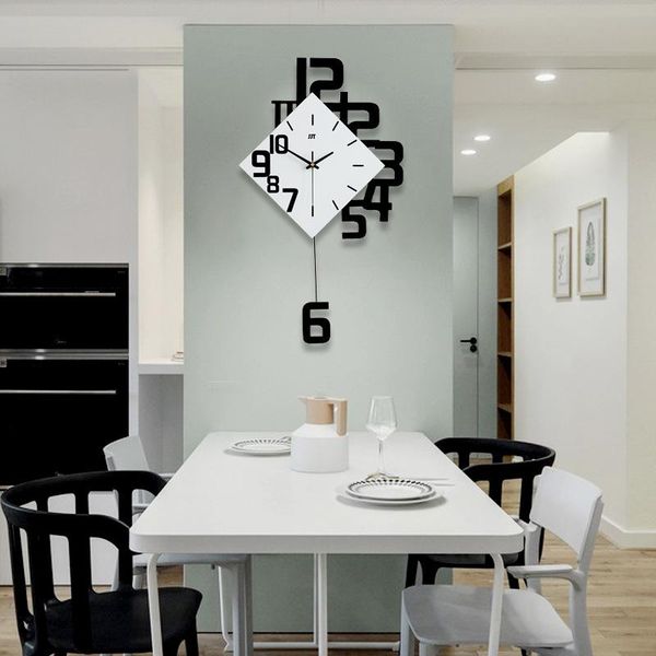 wall clocks swing clock nordic modern design home decoration accessories silent quartz watches reloj de pared for living room
wall clocks swing clock nordic modern design home decoration accessories silent quartz watches reloj de pared for living room