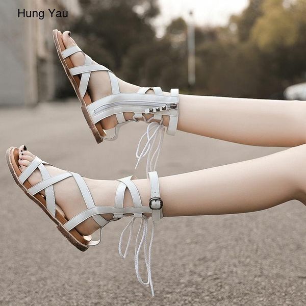 sandals 2021 roman gladiator bandage women knee high flat sandalias botas femininas shoes girls summer hollow ankle boot, Black
sandals 2021 roman gladiator bandage women knee high flat sandalias botas femininas shoes girls summer hollow ankle boot, Black