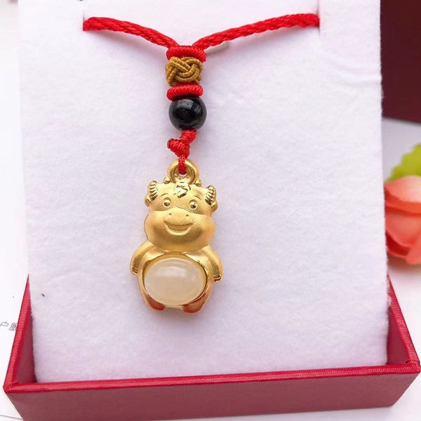 souvenir the year of ox gold inlaid with jade full double-sided funiu pendant and tian yu's zodiac will sell gifts
souvenir the year of ox gold inlaid with jade full double-sided funiu pendant and tian yu's zodiac will sell gifts