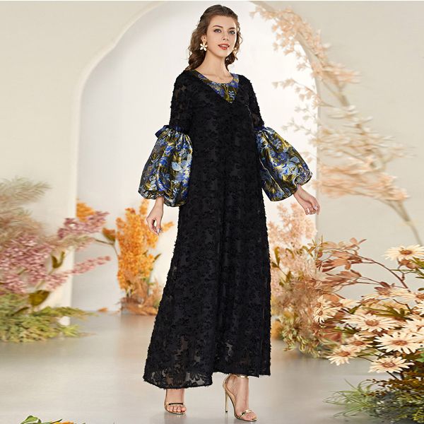 Ramadan Eid Mubarak Lace Chiffon Black Abaya Dubai Turkey Islam Muslim Long Dress Robe Kaftan Maxi Dresses For Women VestidosPlus size cloth
Ramadan Eid Mubarak Lace Chiffon Black Abaya Dubai Turkey Islam Muslim Long Dress Robe Kaftan Maxi Dresses For Women VestidosPlus size cloth