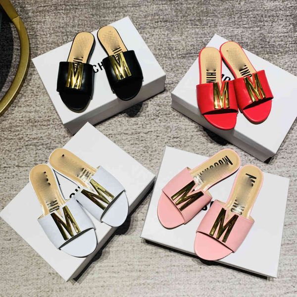 high version m family slippers summer leather hollow shoes casual letters breathable white sandals for women zlh, Black
high version m family slippers summer leather hollow shoes casual letters breathable white sandals for women zlh, Black