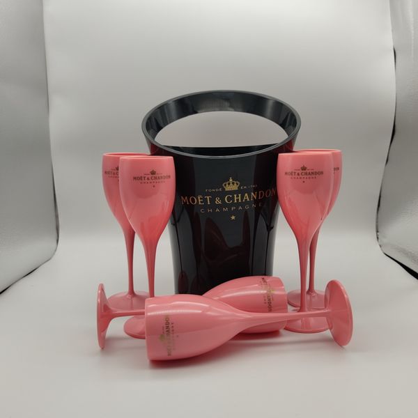 moet chandon black ice bucket and pink wine glass acrylic goblets champagne glasses wedding bar party bottle cooler 3000ml
moet chandon black ice bucket and pink wine glass acrylic goblets champagne glasses wedding bar party bottle cooler 3000ml