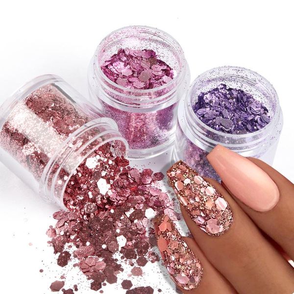 nail glitter 1box art sparkle sequins holographic manicure paillette flakes chunky hexagon cosmetic for, Silver;gold
nail glitter 1box art sparkle sequins holographic manicure paillette flakes chunky hexagon cosmetic for, Silver;gold