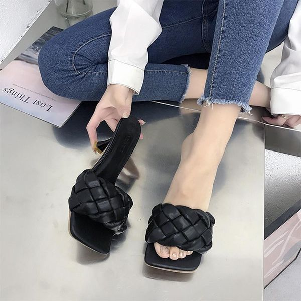 slippers 2021 women brand summer slides weave open toe flat casual slipper leisure sandal female beach flip flops, Black
slippers 2021 women brand summer slides weave open toe flat casual slipper leisure sandal female beach flip flops, Black