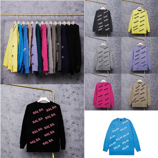 fw21 designer men sweater mans women senior classic leisure knitted sweaters autumn winter keep warm paris multicolor of choice pullover hi, White;black
fw21 designer men sweater mans women senior classic leisure knitted sweaters autumn winter keep warm paris multicolor of choice pullover hi, White;black