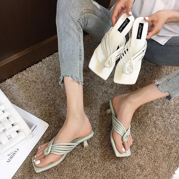 clip toe women sandals slippers solid color thin low heels summer mules shoes beach shoes ladies pumps green white size 35-39, Black
clip toe women sandals slippers solid color thin low heels summer mules shoes beach shoes ladies pumps green white size 35-39, Black