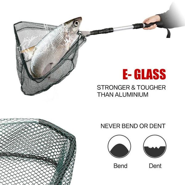 fishing accessories folding aluminum handle landing net 3 section extending pole tool do2
fishing accessories folding aluminum handle landing net 3 section extending pole tool do2