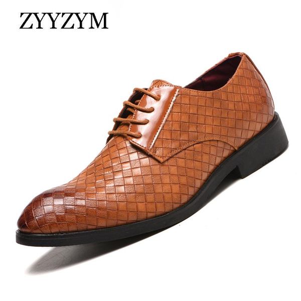 dress shoes zyyzym men formal leather gingham plus size eur 38-48 wedding fashion point toe party, Black
dress shoes zyyzym men formal leather gingham plus size eur 38-48 wedding fashion point toe party, Black