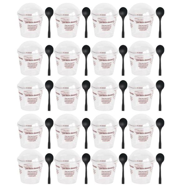 disposable cups & straws 50 sets of mousse cup diy tiramisu dessert creative container with spoon and lid random color
disposable cups & straws 50 sets of mousse cup diy tiramisu dessert creative container with spoon and lid random color