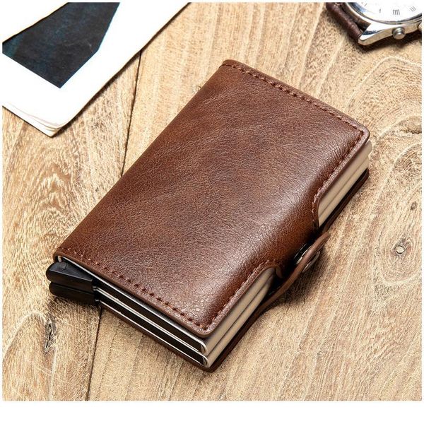 bycobecy anti rfid protection id credit card holder men women double layer wallet metal leather aluminum business car jllzdq
bycobecy anti rfid protection id credit card holder men women double layer wallet metal leather aluminum business car jllzdq