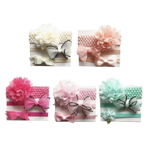 hair accessories 3pcs kids elastic flower headband girls baby bowknot hairband set pography props, Slivery;white
hair accessories 3pcs kids elastic flower headband girls baby bowknot hairband set pography props, Slivery;white