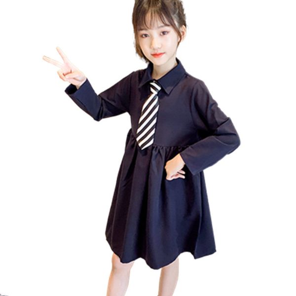 2021 children autumn new shirt-ed with tie as princess high school ed for girls clothes 8-12y aat9, Red;yellow
2021 children autumn new shirt-ed with tie as princess high school ed for girls clothes 8-12y aat9, Red;yellow