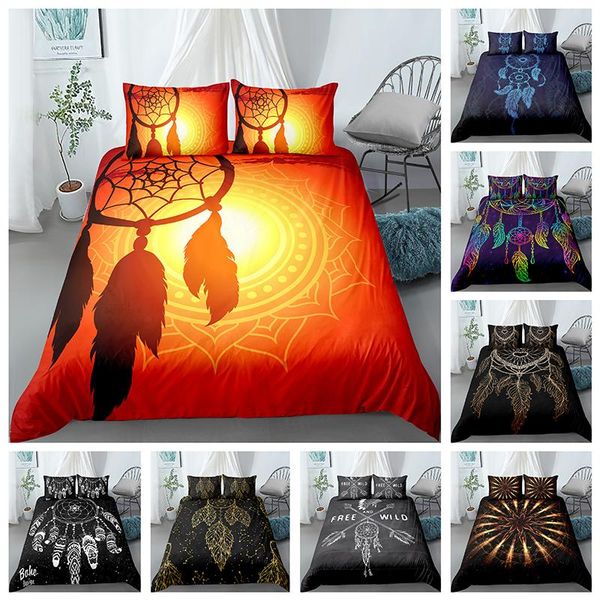 bedding sets luxury dream-catcher set colorful feather duvet cover pillowcase 3d printed home textile bed 2 or 3pcs
bedding sets luxury dream-catcher set colorful feather duvet cover pillowcase 3d printed home textile bed 2 or 3pcs