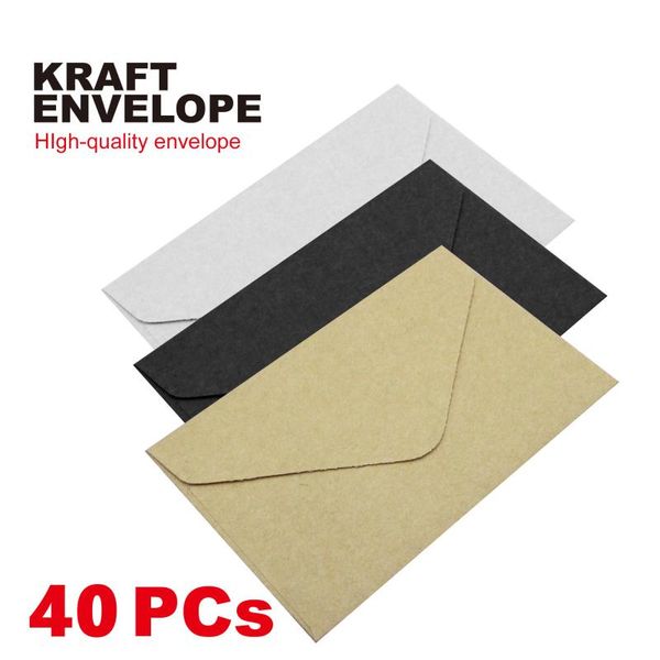 40pcs classical white black kraft blank mini paper window envelopes wedding invitation envelope gift envelope
40pcs classical white black kraft blank mini paper window envelopes wedding invitation envelope gift envelope