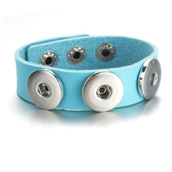 multiple colour 3 button leather snap bracelet/bangle leather rope bracelet fit boom life 18mm snap button jewe jllahw, Golden;silver
multiple colour 3 button leather snap bracelet/bangle leather rope bracelet fit boom life 18mm snap button jewe jllahw, Golden;silver