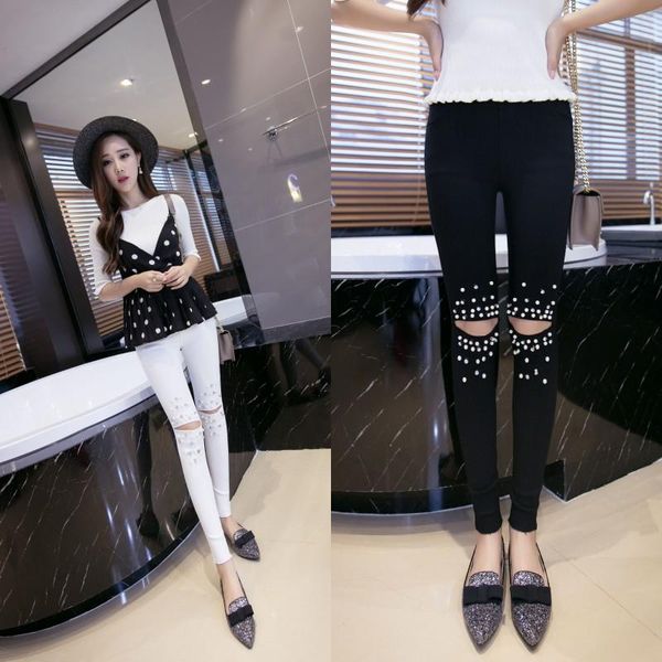 women's leggings fashion korean version of girls casual slim and students pants trousers woman's workout, Black
women's leggings fashion korean version of girls casual slim and students pants trousers woman's workout, Black