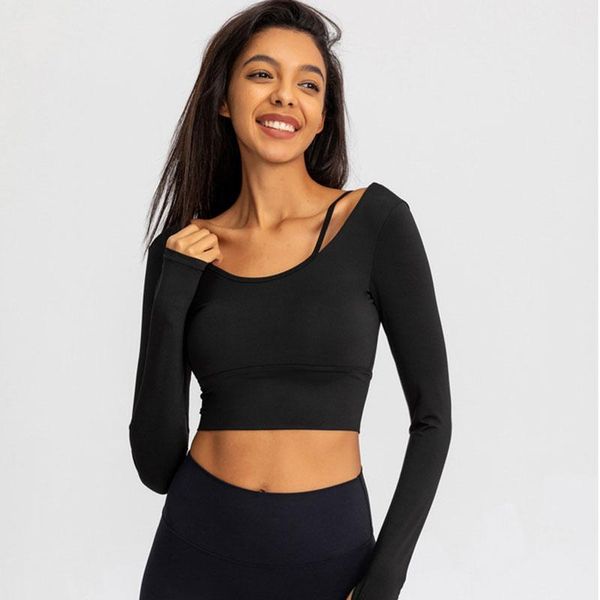 yoga outfits sports blouse crop women fashion seamless shirts gym elastic workout long sleeve spring fast dry sportswear, White;red
yoga outfits sports blouse crop women fashion seamless shirts gym elastic workout long sleeve spring fast dry sportswear, White;red