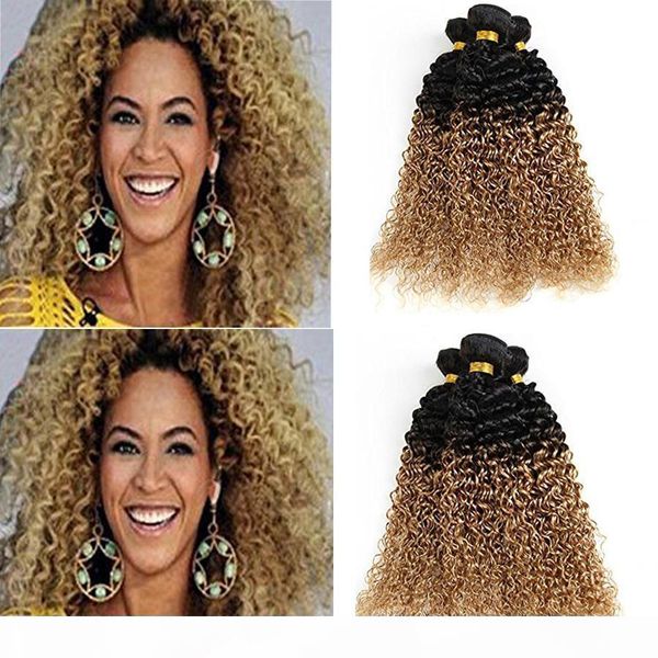 brazilian malaysian indian peruvian 1b 27 kinky curly hair 3 pieces lot ombre two tone virgin hair weft human hair extensions curly wave, Black;brown
brazilian malaysian indian peruvian 1b 27 kinky curly hair 3 pieces lot ombre two tone virgin hair weft human hair extensions curly wave, Black;brown